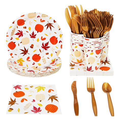 autumn birthday party decorations|autumn paper plates and napkins.